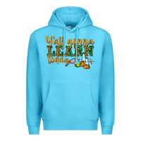 Ocean Blue yall gonna learn today Premium Hoodie - texasbilliewilder