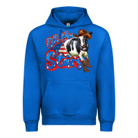 Cobalt oh my stars cow Urban Hoodie - Zillion Design Studio