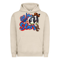 Pigment French Oak oh my stars cow Urban Hoodie - Zillion Design Studio