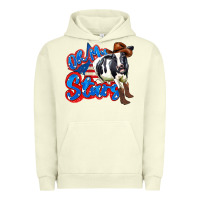 Pigment Pistachio oh my stars cow Urban Hoodie - Zillion Design Studio