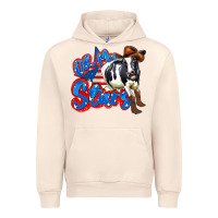 Sandshell oh my stars cow Urban Hoodie - Zillion Design Studio