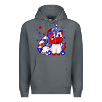 Rock 4th of july american unicorn Premium Hoodie - texasbilliewilder