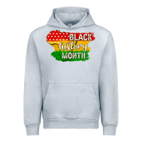 Heather Grey black history month Urban Hoodie - texasbilliewilder