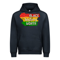 Navy black history month Urban Hoodie - texasbilliewilder