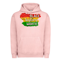 Pigment Salmon black history month Urban Hoodie - texasbilliewilder
