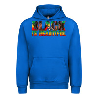 Cobalt black is beautiful juneteenth Urban Hoodie - texasbilliewilder