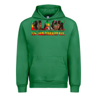 Emerald black is beautiful juneteenth Urban Hoodie - texasbilliewilder