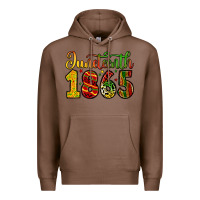 Chestnut juneteenth 1865 Premium Hoodie - Zillion Design Studio