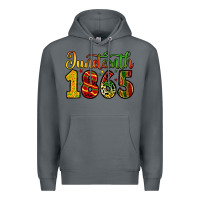 Rock juneteenth 1865 Premium Hoodie - Zillion Design Studio