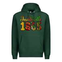 Sports Green juneteenth 1865 Premium Hoodie - Zillion Design Studio
