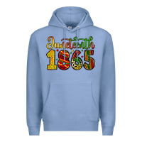 Colony Blue juneteenth 1865 Premium Hoodie - Zillion Design Studio