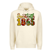 Sandshell juneteenth 1865 Premium Hoodie - Zillion Design Studio