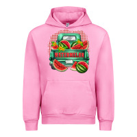 Fuchsia Pink watermelon truck Urban Hoodie - Zillion Design Studio