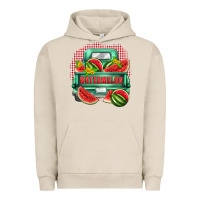 Pigment French Oak watermelon truck Urban Hoodie - Zillion Design Studio