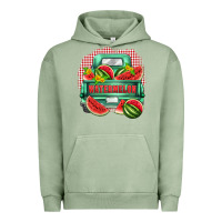 Pigment Oil Green watermelon truck Urban Hoodie - Zillion Design Studio