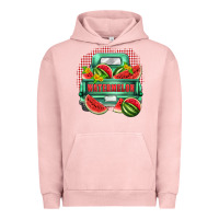 Pigment Salmon watermelon truck Urban Hoodie - Zillion Design Studio