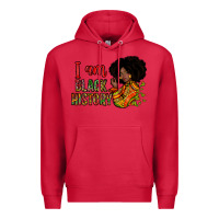 Cardinal i am black history Premium Hoodie - Zillion Design Studio