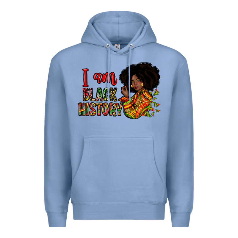 I Am Black History Premium Hoodie by Zillion Design Studio | Teevron