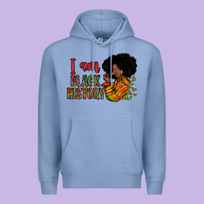 I Am Black History Premium Hoodie Designed By Zillion Design Studio