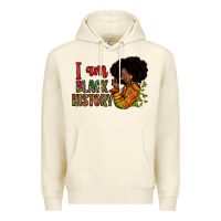Sandshell i am black history Premium Hoodie - Zillion Design Studio
