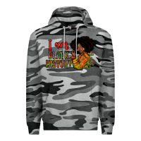 Slate Camo i am black history Premium Hoodie - Zillion Design Studio