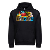 Black teacher Urban Hoodie - Zillion Design Studio