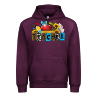 Mauve Wine teacher Urban Hoodie - Zillion Design Studio