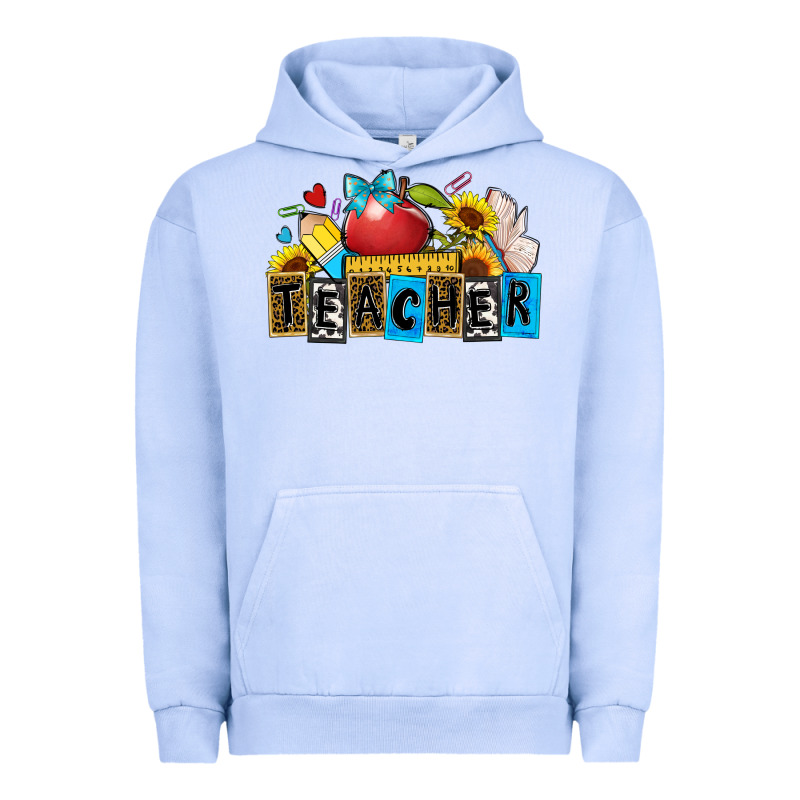 Teacher Urban Hoodie by Zillion Design Studio | Teevron