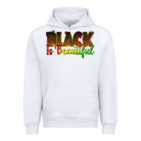 White black is beautiful juneteenth Urban Hoodie - texasbilliewilder