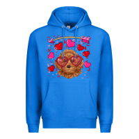 True Royal valentine's day toy poodle Premium Hoodie - RanaPortraitStore