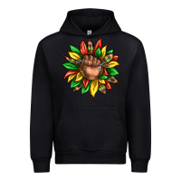 Black black history sunflower Urban Hoodie - texasbilliewilder