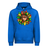 Cobalt black history sunflower Urban Hoodie - texasbilliewilder