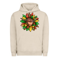 Pigment French Oak black history sunflower Urban Hoodie - texasbilliewilder