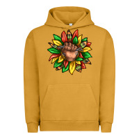 Pigment Peanut Butter black history sunflower Urban Hoodie - texasbilliewilder