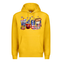 Lemon 4th of july coffee cups Premium Hoodie - texasbilliewilder