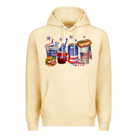 Pina Colada 4th of july coffee cups Premium Hoodie - texasbilliewilder