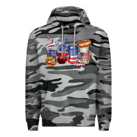 Slate Camo 4th of july coffee cups Premium Hoodie - texasbilliewilder
