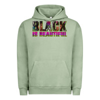 Pigment Oil Green black is beautiful neon Urban Hoodie - texasbilliewilder
