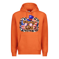 Carrot 4th of july cow Premium Hoodie - texasbilliewilder