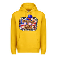 Lemon 4th of july cow Premium Hoodie - texasbilliewilder