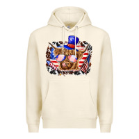 Tofu 4th of july cow Premium Hoodie - texasbilliewilder