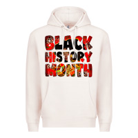 Pale Pink black history month Premium Hoodie - Zillion Design Studio