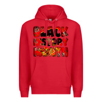Red black history month Premium Hoodie - Zillion Design Studio
