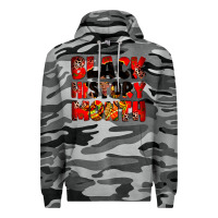 Slate Camo black history month Premium Hoodie - Zillion Design Studio