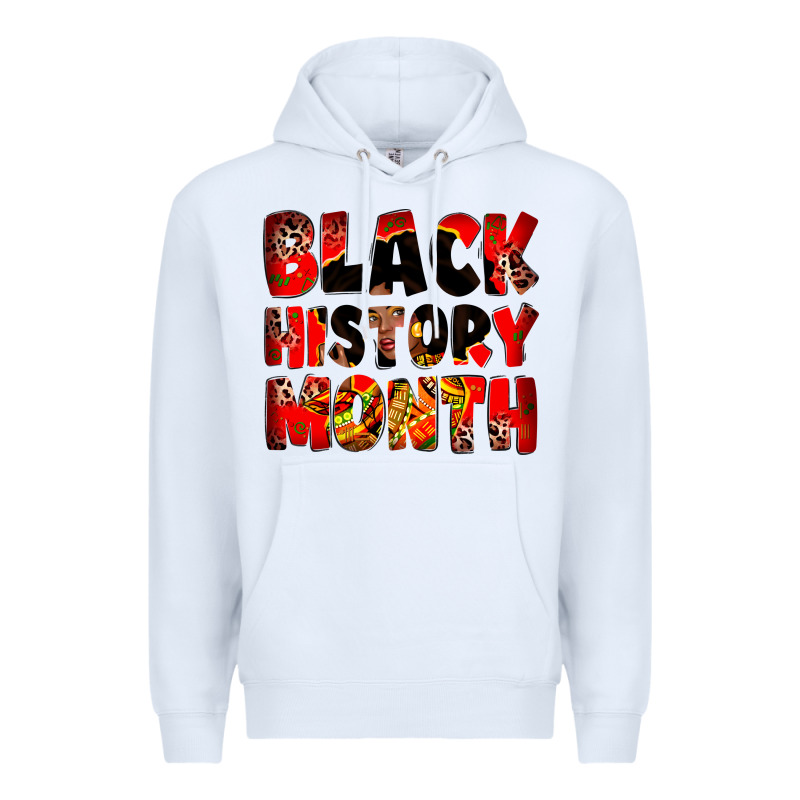 Black History Month Premium Hoodie by Zillion Design Studio | Teevron