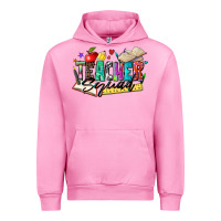 Fuchsia Pink teacher squad Urban Hoodie - Zillion Design Studio