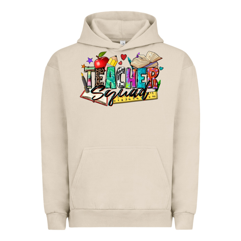 Teacher Squad Urban Hoodie by Zillion Design Studio | Teevron