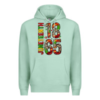 Seafoam 1865 juneteenth Premium Hoodie - Zillion Design Studio