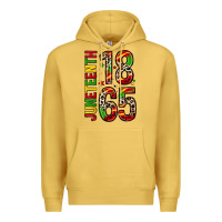 Antique Gold 1865 juneteenth Premium Hoodie - Zillion Design Studio