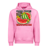 Fuchsia Pink farm fresh watermelon Urban Hoodie - Zillion Design Studio